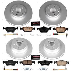 PowerStop Z23 Evolution Sport GEOMET Coated Brake Kits for 2006 E350 - CRK4519