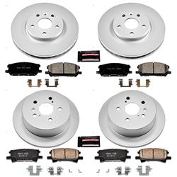 PowerStop Z17 Evolution Plus GEOMET Coated Brake Kits CRK4530