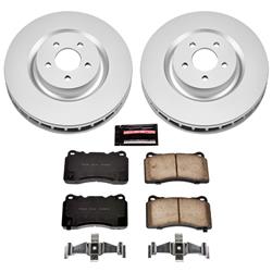 PowerStop Z17 Evolution Plus GEOMET Coated Brake Kits for 2007-2014 MUSTANG - CRK4547