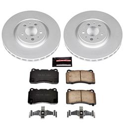 PowerStop Z23 Evolution Sport GEOMET Coated Brake Kits for 2004-2007 V70 - CRK4548