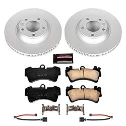 PowerStop Z23 Evolution Sport GEOMET Coated Brake Kits for 2003-2010 CAYENNE, 2007-2015 Q7, 2004-2008 TOUAREG - CRK4558