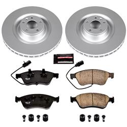 PowerStop Z23 Evolution Sport GEOMET Coated Brake Kits for 2005-2009 A8 QUATTRO, 2007-2009 S8 - CRK4571
