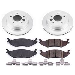 PowerStop Z17 Evolution Plus GEOMET Coated Brake Kits for 2004-2006 E-150, 2004-2005 E-150 CLUB WAGON - CRK4579