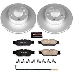 PowerStop Z23 Evolution Sport GEOMET Coated Brake Kits for 2007 328I, 328XI - CRK4590
