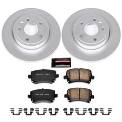 PowerStop Z23 Evolution Sport GEOMET Coated Brake Kits for 2005-2009 A4, A4 QUATTRO - CRK4624