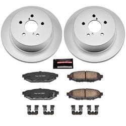 PowerStop Z17 Evolution Plus GEOMET Coated Brake Kits for 2005-2009 LEGACY, OUTBACK - CRK4632