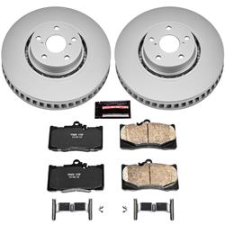 PowerStop Z17 Evolution Plus GEOMET Coated Brake Kits for 2007-2011 GS350 - CRK4634