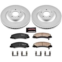 PowerStop Z17 Evolution Plus GEOMET Coated Brake Kits CRK4654