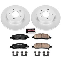 PowerStop Z17 Evolution Plus GEOMET Coated Brake Kits for 2006-2011 DTS, LUCERNE - CRK4658