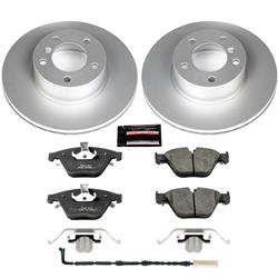 PowerStop Z23 Evolution Sport GEOMET Coated Brake Kits for 2008-2010 328I, 2009 328I XDRIVE, 2008 328XI - CRK4677