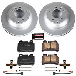 PowerStop Z23 Evolution Sport GEOMET Coated Brake Kits for 2006 TOUAREG - CRK4681