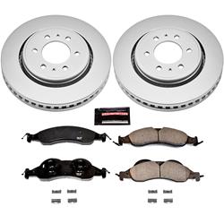 PowerStop Z17 Evolution Plus GEOMET Coated Brake Kits for 2007-2009 EXPEDITION, NAVIGATOR - CRK4682