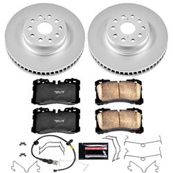 PowerStop Z17 Evolution Plus GEOMET Coated Brake Kits for 2007-2009 LS460 - CRK4686