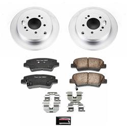 PowerStop Z17 Evolution Plus GEOMET Coated Brake Kits for 2007-2009 AMANTI - CRK4710