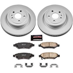PowerStop Z17 Evolution Plus GEOMET Coated Brake Kits for 2008-2014 CTS - CRK4723