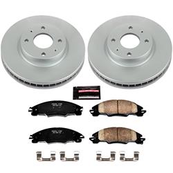PowerStop Z17 Evolution Plus GEOMET Coated Brake Kits for 2008-2011 FOCUS - CRK4726