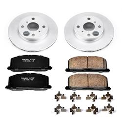 PowerStop Z17 Evolution Plus GEOMET Coated Brake Kits for 1996-1998 PASEO, 1990-1998 TERCEL - CRK4782