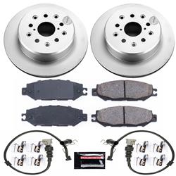 PowerStop Z17 Evolution Plus GEOMET Coated Brake Kits for 1995-2000 LS400 - CRK5061