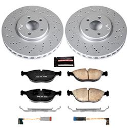 PowerStop Z23 Evolution Sport GEOMET Coated Brake Kits for 2004-2005 E500 - CRK5118