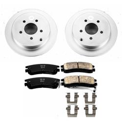 PowerStop Z17 Evolution Plus GEOMET Coated Brake Kits CRK5135