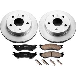 PowerStop Z17 Evolution Plus GEOMET Coated Brake Kits for 2000-2001 RAM 1500 - CRK5143