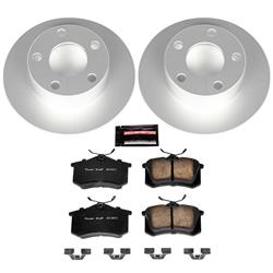 PowerStop Z23 Evolution Sport GEOMET Coated Brake Kits for 1998-2004 A6, 1998-2005 PASSAT - CRK515