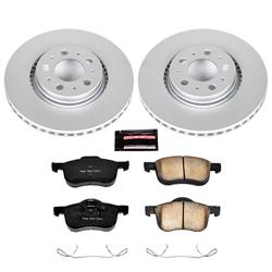 PowerStop Z23 Evolution Sport GEOMET Coated Brake Kits for 2001-2009 S60, 1999-2006 S80, 2001-2007 V70 - CRK5193