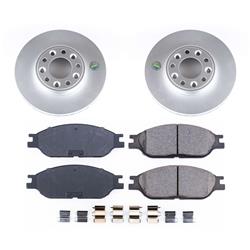 PowerStop Z17 Evolution Plus GEOMET Coated Brake Kits for 1999-2003 WINDSTAR - CRK5205