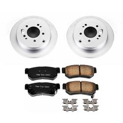 PowerStop Z17 Evolution Plus GEOMET Coated Brake Kits for 2006-2009 AZERA - CRK5209