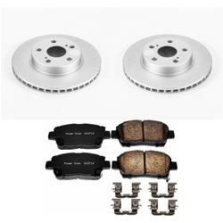 PowerStop Z17 Evolution Plus GEOMET Coated Brake Kits for 2004-2009 PRIUS - CRK5219