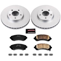 PowerStop Z17 Evolution Plus GEOMET Coated Brake Kits CRK5234