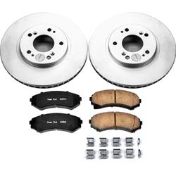 PowerStop Z17 Evolution Plus GEOMET Coated Brake Kits for 2004-2011 ENDEAVOR - CRK5258
