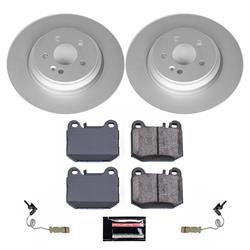 PowerStop Z23 Evolution Sport GEOMET Coated Brake Kits for 2000-2001 ML430, 2002-2005 ML500, 2000-2003 ML55 AMG - CRK5261