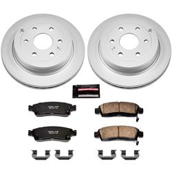 PowerStop Z17 Evolution Plus GEOMET Coated Brake Kits CRK5262