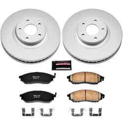 PowerStop Z17 Evolution Plus GEOMET Coated Brake Kits for 2011-2014 MURANO - CRK5263