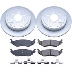 PowerStop Z17 Evolution Plus GEOMET Coated Brake Kits for 2003 DURANGO - CRK5270