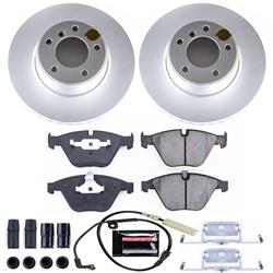 PowerStop Z23 Evolution Sport GEOMET Coated Brake Kits for 2006-2007 525I - CRK5280