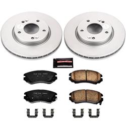 PowerStop Z17 Evolution Plus GEOMET Coated Brake Kits for 2007-2010 ELANTRA - CRK5291