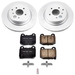 PowerStop Z17 Evolution Plus GEOMET Coated Brake Kits for 2003-2008 350Z, 2003-2004 G35 - CRK5303