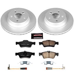 PowerStop Z23 Evolution Sport GEOMET Coated Brake Kits for 2006 E350 - CRK5323
