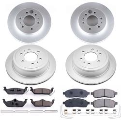 PowerStop Z17 Evolution Plus GEOMET Coated Brake Kits for 2009 F-150 - CRK5335