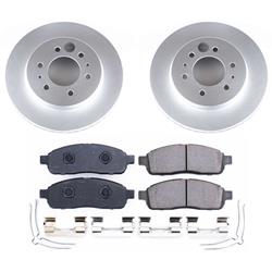 PowerStop Z17 Evolution Plus GEOMET Coated Brake Kits for 2009 F-150 - CRK5336