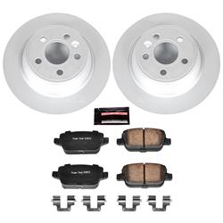PowerStop Z23 Evolution Sport GEOMET Coated Brake Kits for 2007-2008 S80 - CRK5341