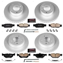 PowerStop Z23 Evolution Sport GEOMET Coated Brake Kits for 2006 325XI - CRK5357