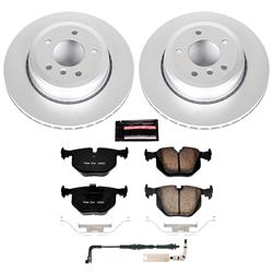 PowerStop Z23 Evolution Sport GEOMET Coated Brake Kits for 2004-2007 525I, 530I, 2008-2009 528I - CRK5361