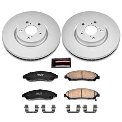 PowerStop Z17 Evolution Plus GEOMET Coated Brake Kits CRK5370
