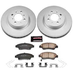PowerStop Z17 Evolution Plus GEOMET Coated Brake Kits for 2009-2014 FIT - CRK5382