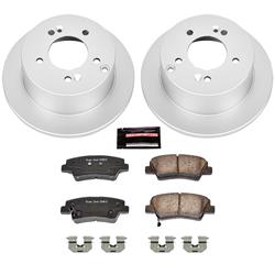 PowerStop Z17 Evolution Plus GEOMET Coated Brake Kits for 2009-2010 SONATA - CRK5395