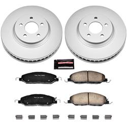 PowerStop Z17 Evolution Plus GEOMET Coated Brake Kits for 2011-2014 MUSTANG - CRK5407