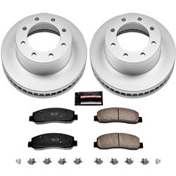 PowerStop Z17 Evolution Plus GEOMET Coated Brake Kits for 2009-2011 F-250 SUPER DUTY, 2010-2011 F-350 SUPER DUTY - CRK5412